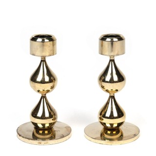 Set of vintage Danish design candlesticks design H. Asmussen