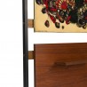 Vintage standing wall coat rack from the fifties