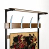 Vintage standing wall coat rack from the fifties