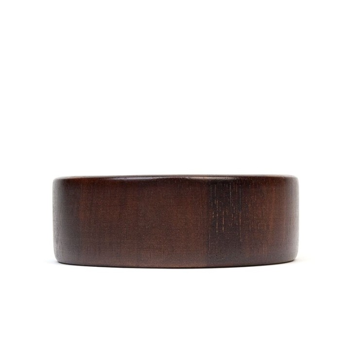 Vintage rond houten schaaltje