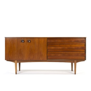 Vintage sideboard in teak with organic detail