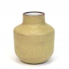 Yellow vintage vase from Zaalberg ceramics