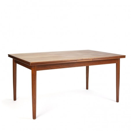 Vintage spacious model Danish extendable dining table