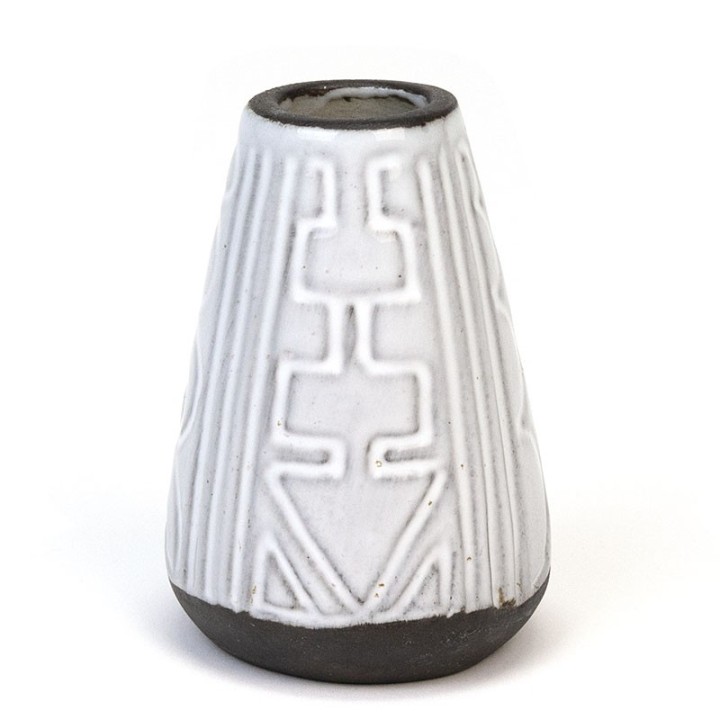 Ceramic vintage small vase from Mobach