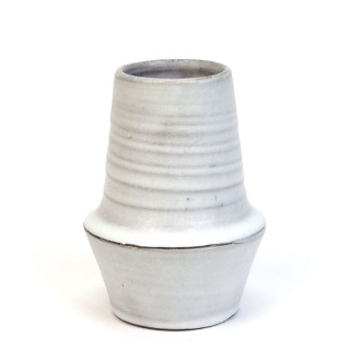 Mobach Utrecht white vintage small vase