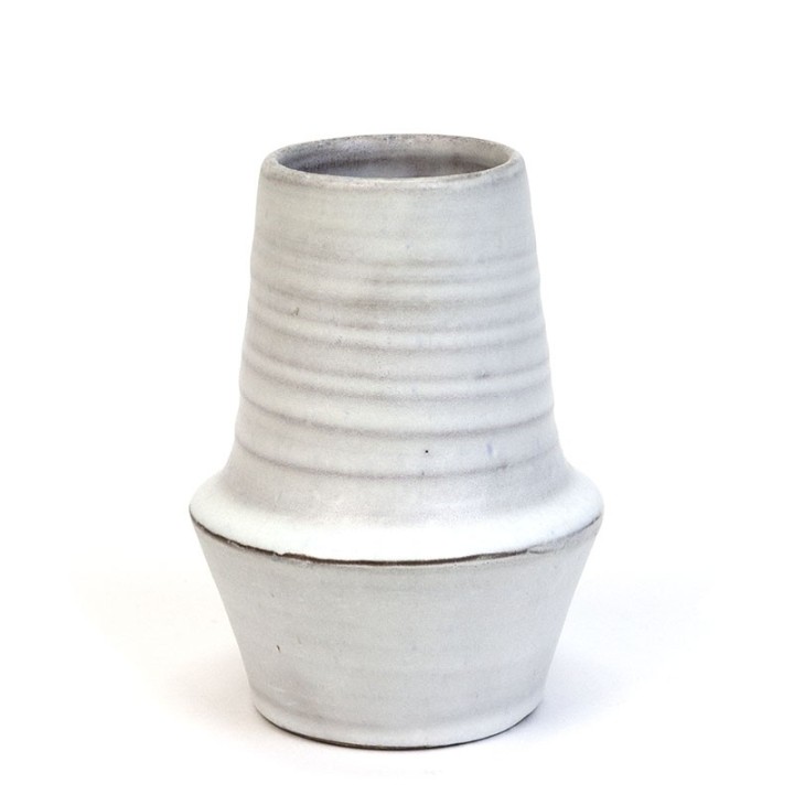 Mobach Utrecht white vintage small vase