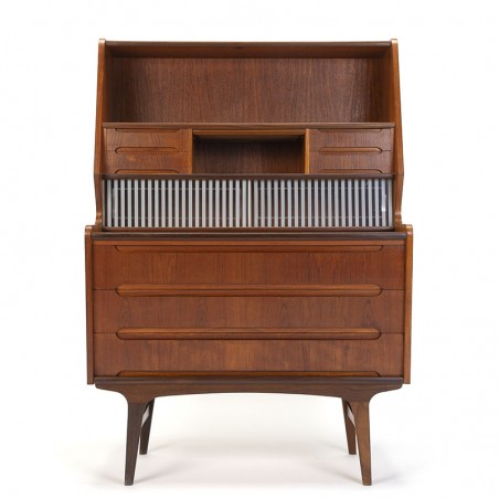 Danish wide model vintage secretary furniture