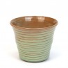 Green small model vintage ADCO small flower pot