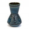 Small model vintage West Germany vase blue