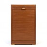 Teak small vintage model Danish filing cabinet
