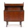 Danish mid-century stylish teak secretary furniture