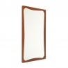 Danish vintage mirror with organic detail