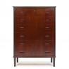 Classic teak vintage Danish chest of drawers
