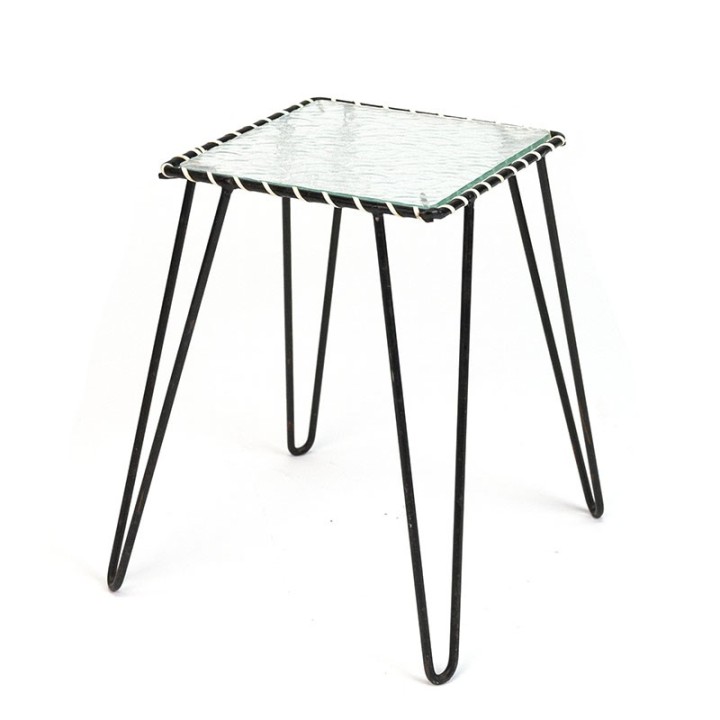 Fifties vintage small plant table