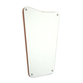 Vintage Danish mirror with organic design