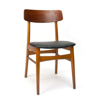 Vintage Danish dining table chair from the early sixties