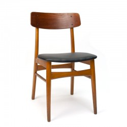 Vintage Danish dining table chair from the early sixties