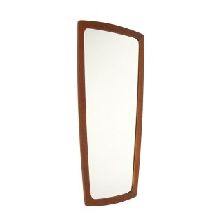 Deense vintage organisch gevormde spiegel