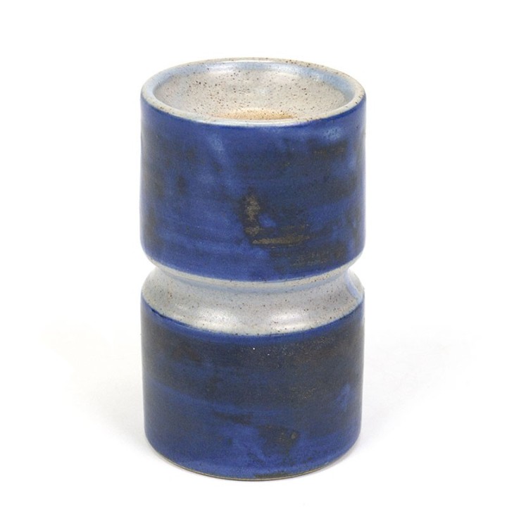 Earthenware vintage candlestick from Zaalberg