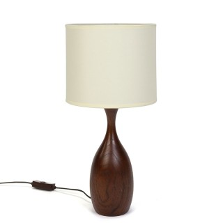 Danish teak table lamp vintage fifties