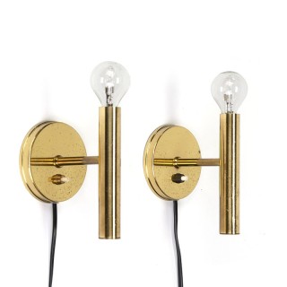 Set of vintage MS Belysning wall lamps model 99