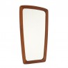 Organically designed small Danish vintage mirror