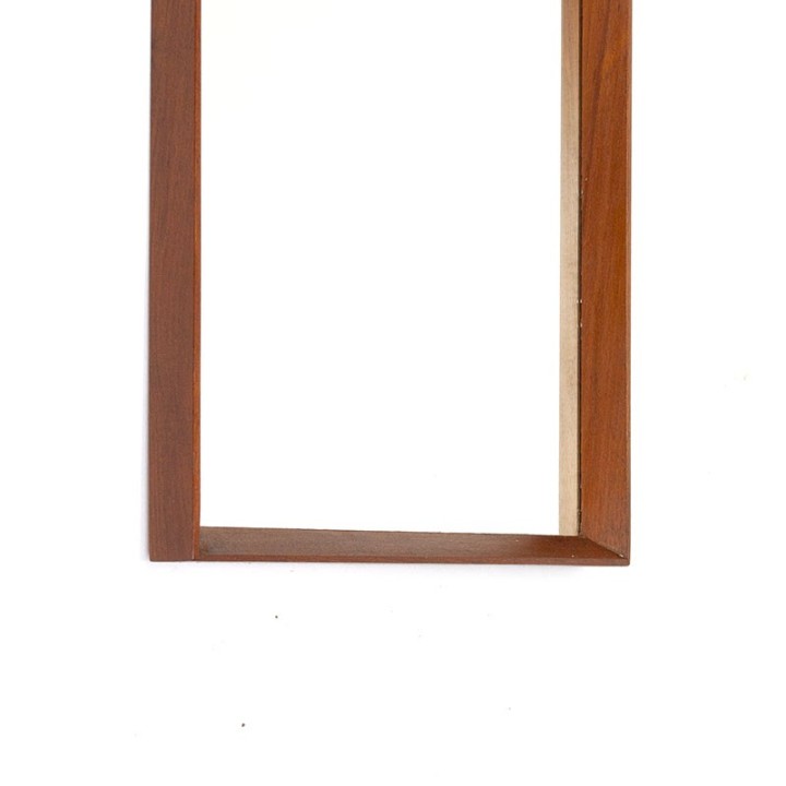 Danish vintage teak frame mirror