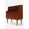 Vintage secretaire met plywood