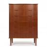 Danish classic vintage teak chest of drawers