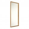 Vintage Danish oak mirror sixties