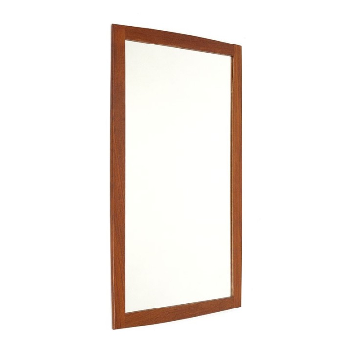 Teak sixties Danish mirror