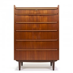 Large model chest of drawers Danish vintage design