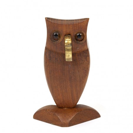 Danish vintage bottle opener as Owl