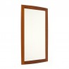 Danish small model vintage teak mirror