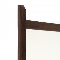 Palissanderhouten Deense vintage spiegel