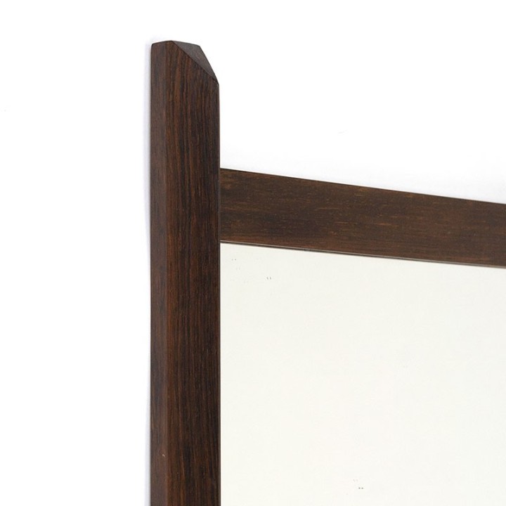 Rosewood Danish vintage mirror