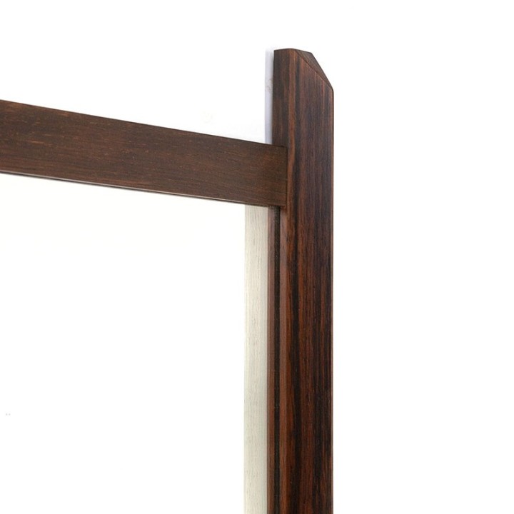Rosewood Danish vintage mirror