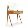 Danish vintage oak dressing table design Arne Vodder