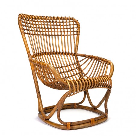 Italian vintage lounge chair design Tito Agnoli for Bonacina