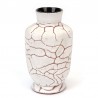 Small vintage vase with crackled decoration
