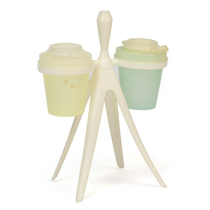 Vintage peper en zoutstel van Tupperware uit de jaren 50/60