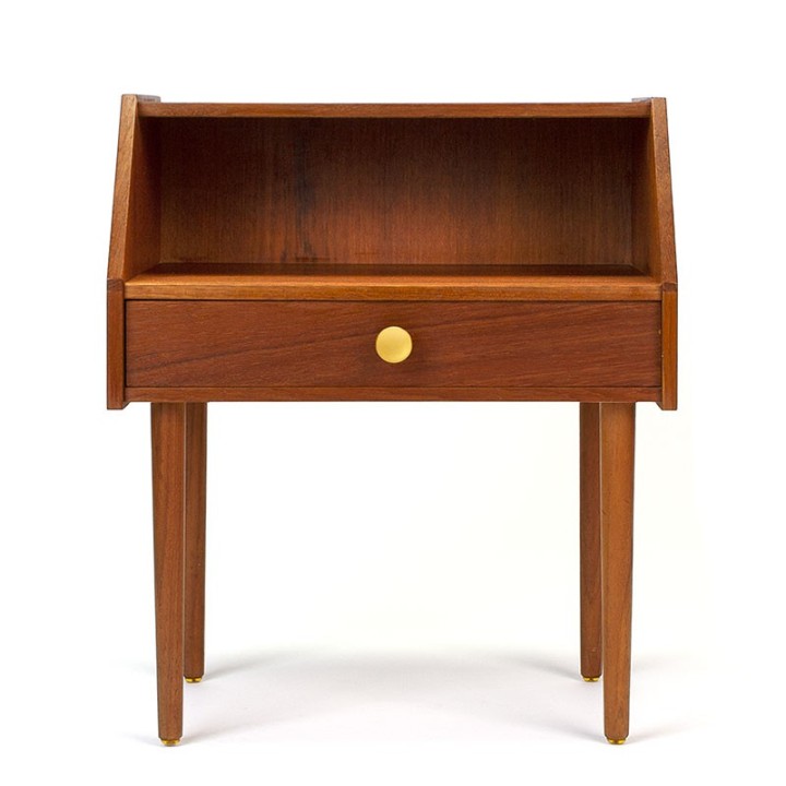 Klein model vintage Deens kastje met lade