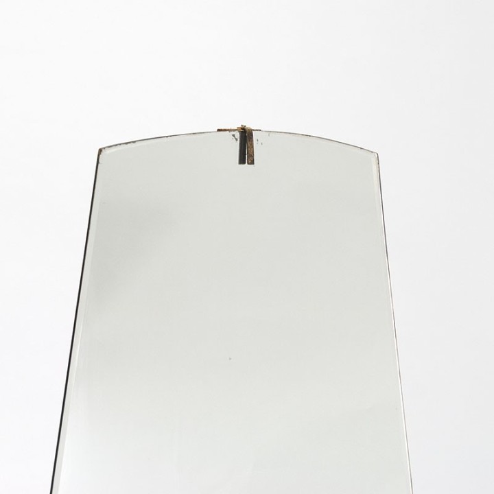 Vintage teak dressing table with large mirror