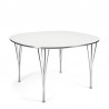 Fritz Hansen Super-Circular dining table with span legs