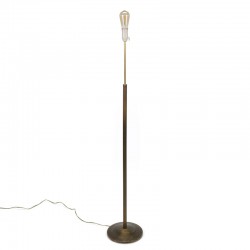 Minimalist Classic Vintage Brass Floor Lamp