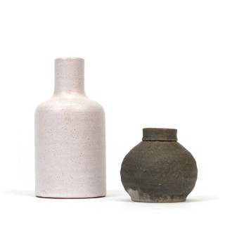 Set of 2 vintage miniature Mobach vases