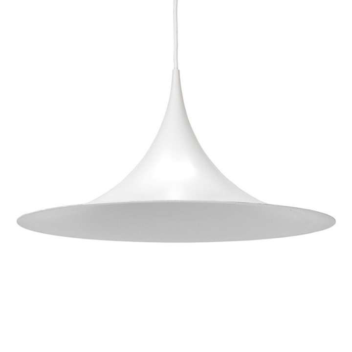 Vintage Semi hanging lamp design Bonderup and Thorup for F&M