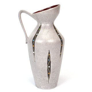 West-Duitse vintage keramiek vaas groot model