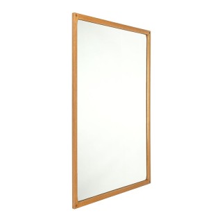 Large Danish Aksel Kjersgaard model 168 oak mirror