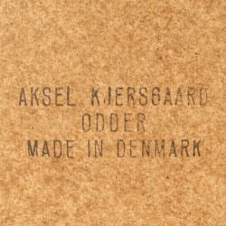 Grote Deense Aksel Kjersgaard model 168 eiken spiegel